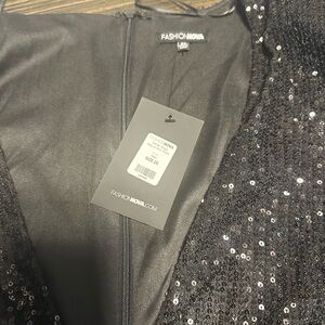 Brand new sparkly long sleeve dress
